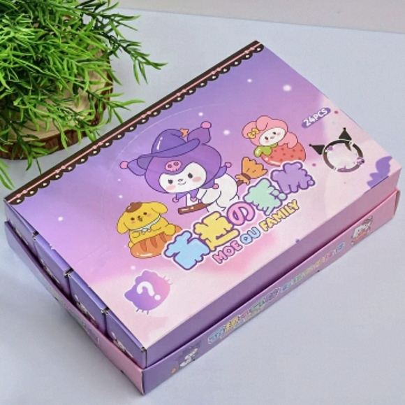 NEW 24 pc Sanrio Mystery box Collectible Keychain Lot in Display Box NWTD - Picture 2 of 10